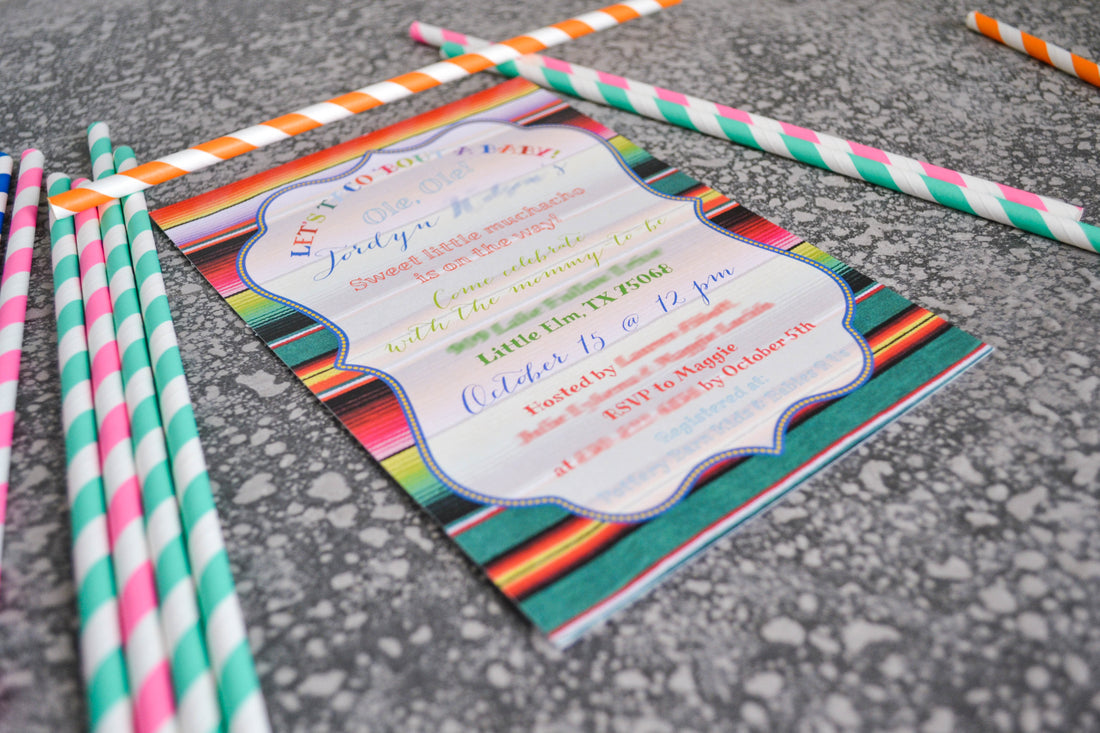 Let's Taco 'bout Fiesta Themed Baby Showers