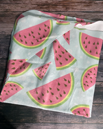 Watermelons & Dots Hooded Baby Towel - Lindsay Ann Artistry