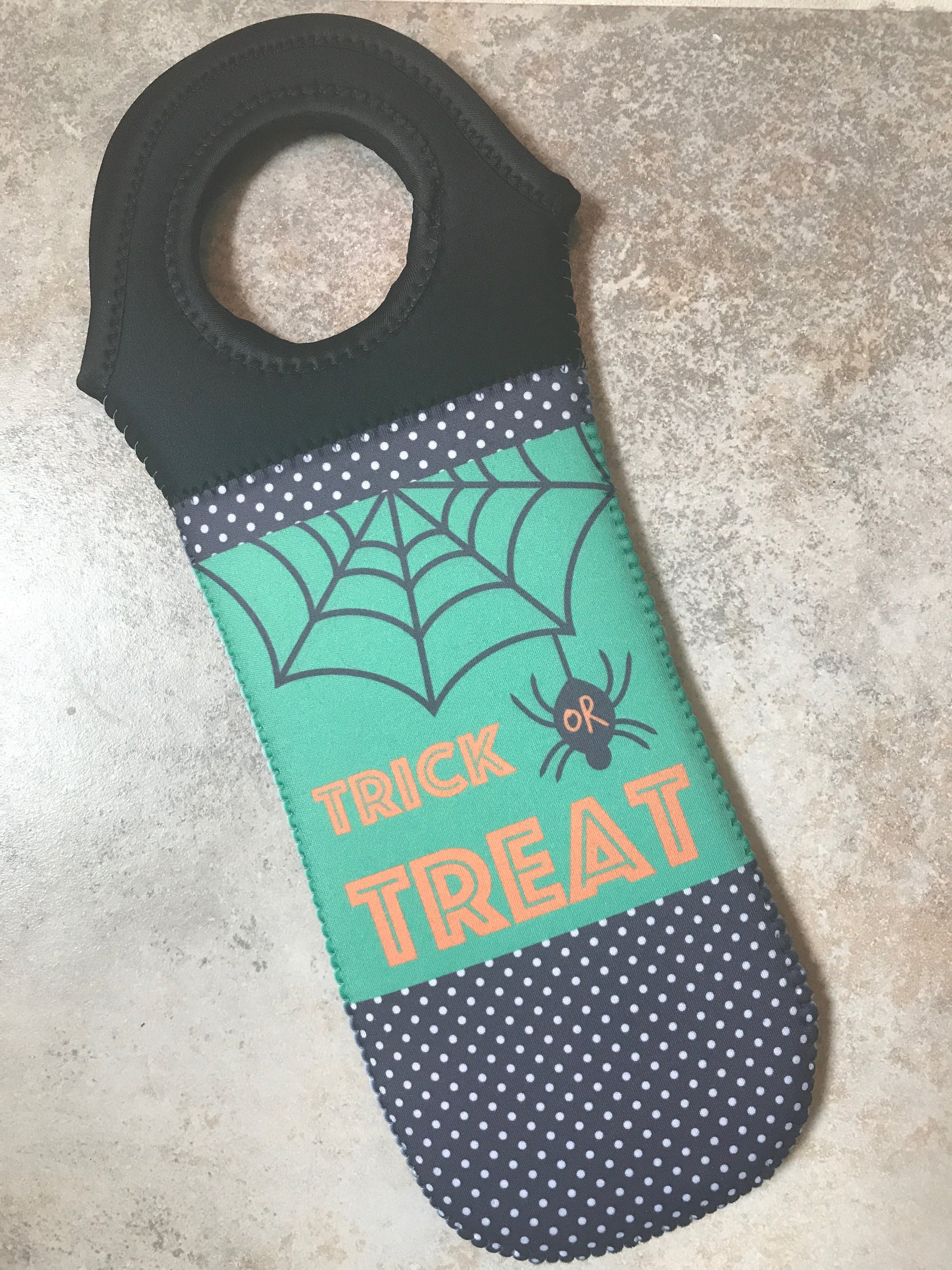 Trick or Treat Insulated Wine Tote - Lindsay Ann Artistry
