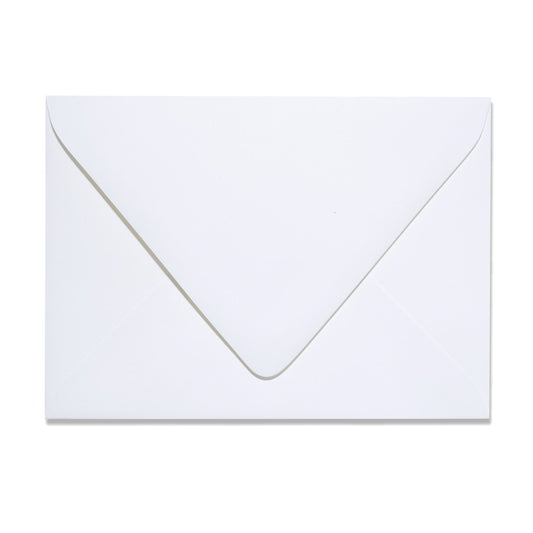 A7 Euro Flapped Envelopes - White/Ivory/Natural - Lindsay Ann Artistry