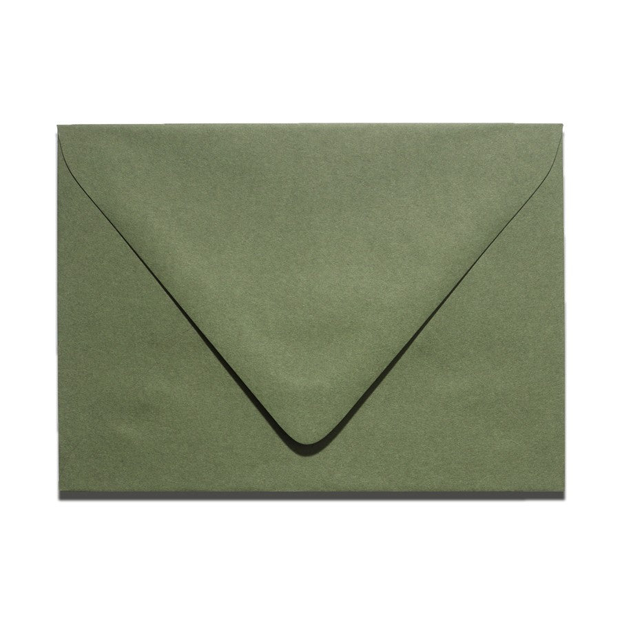 A7 Euro Flapped Envelopes - Greens - Lindsay Ann Artistry