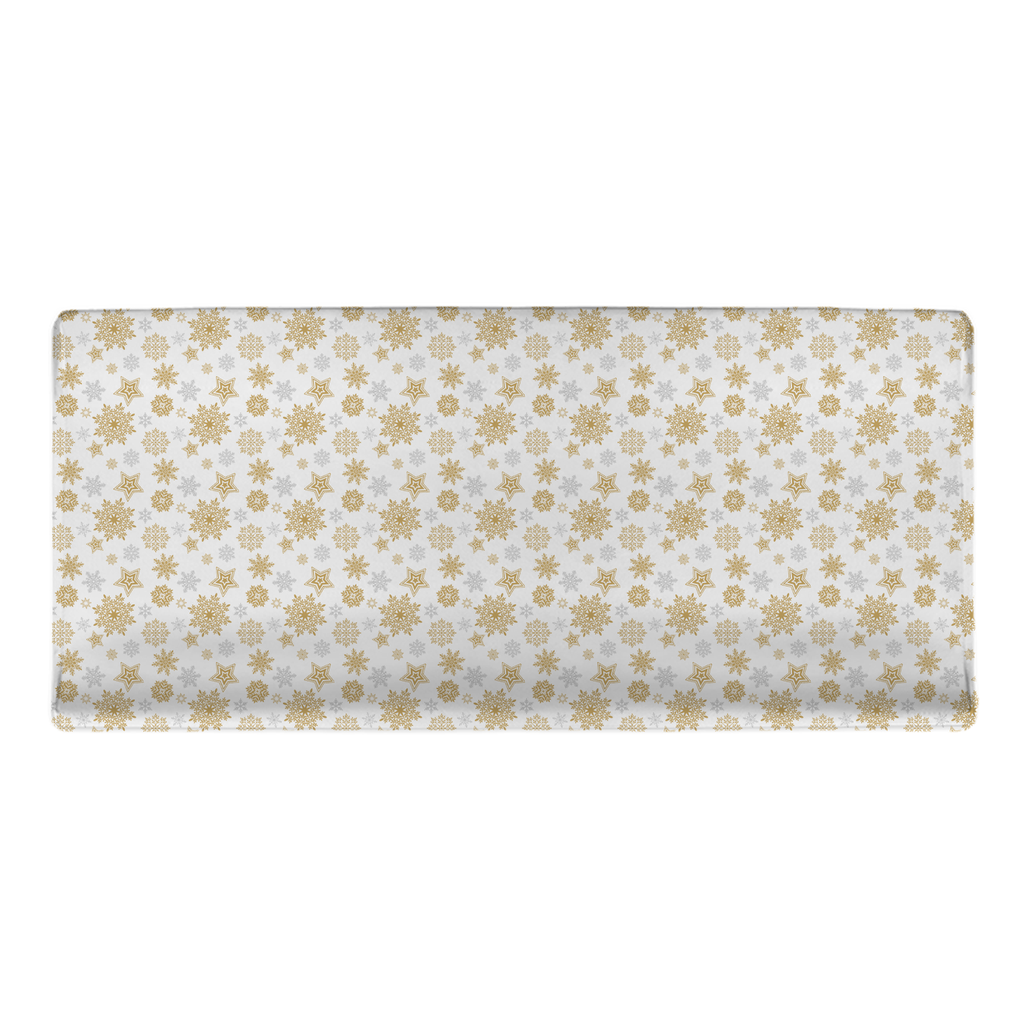 Falling Snowflakes Changing Pad Cover