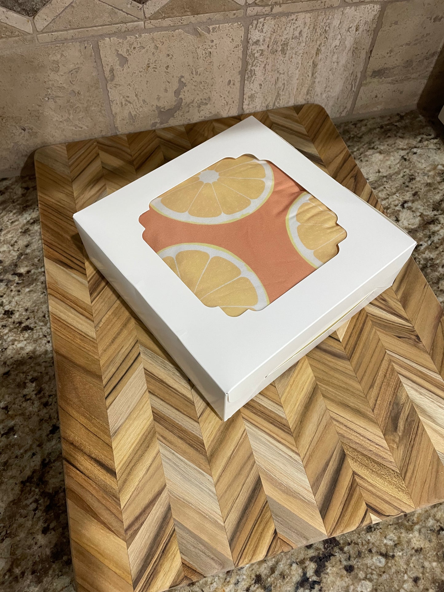 Orange Slices Crib Sheet - Lindsay Ann Artistry